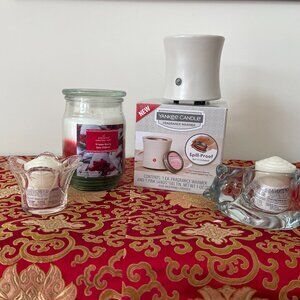 New Candles and Used Candle Warmer